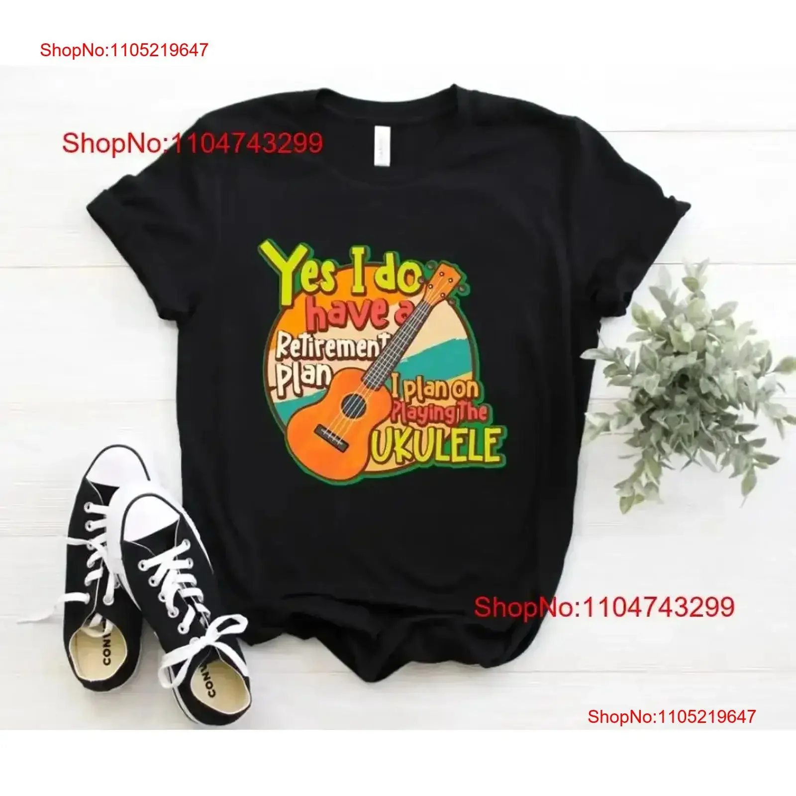 Ukulele Music Instrument Fan T shirt Vintage Musician Hawaiian Uke Washed Soft homme streetwear fashion Versatile vintage