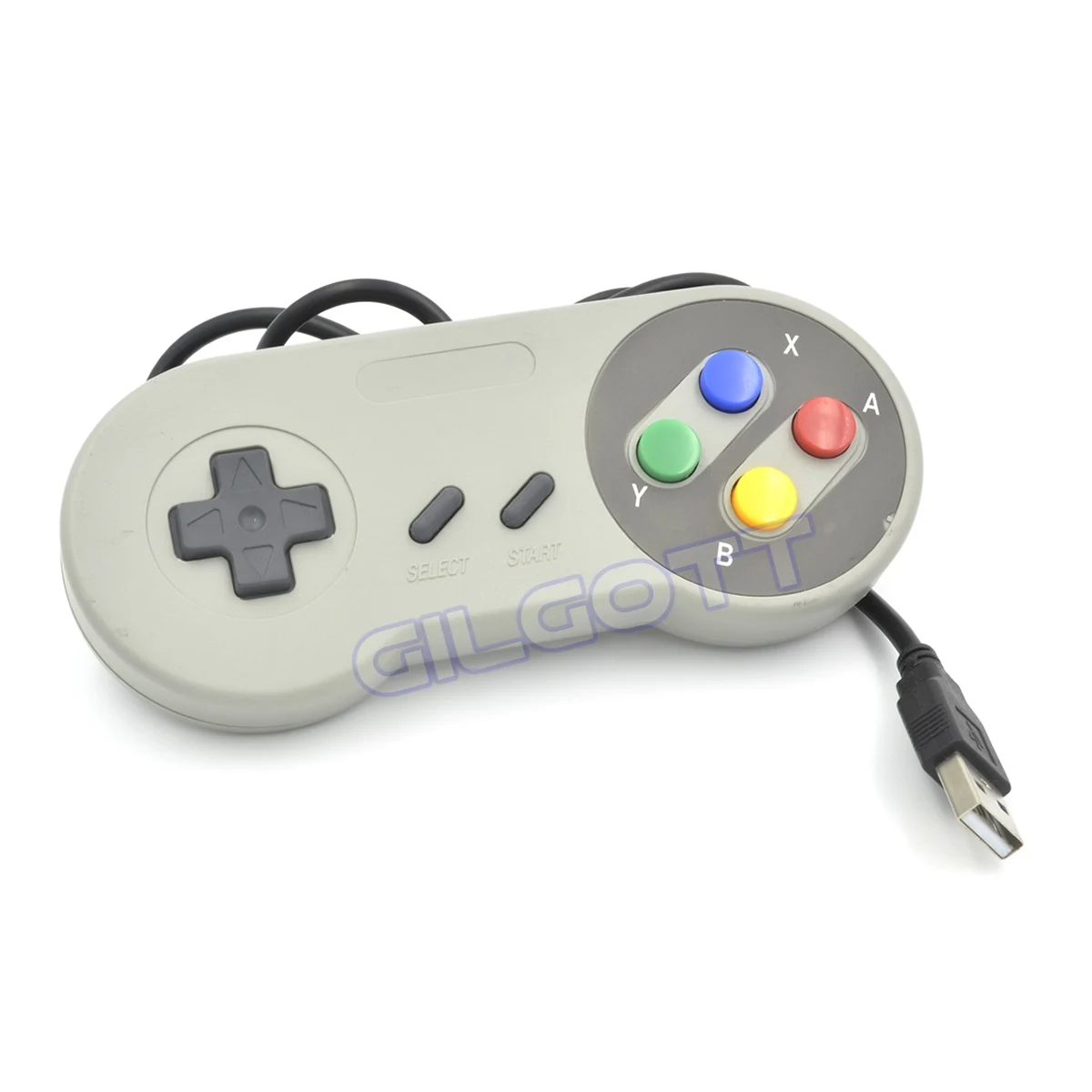 2PCS/Set 1.4M Wired USB Game Controller PC Gamepad Retro Gaming Joysticks Joypad for Nintendo SNES Games Raspberry Pi