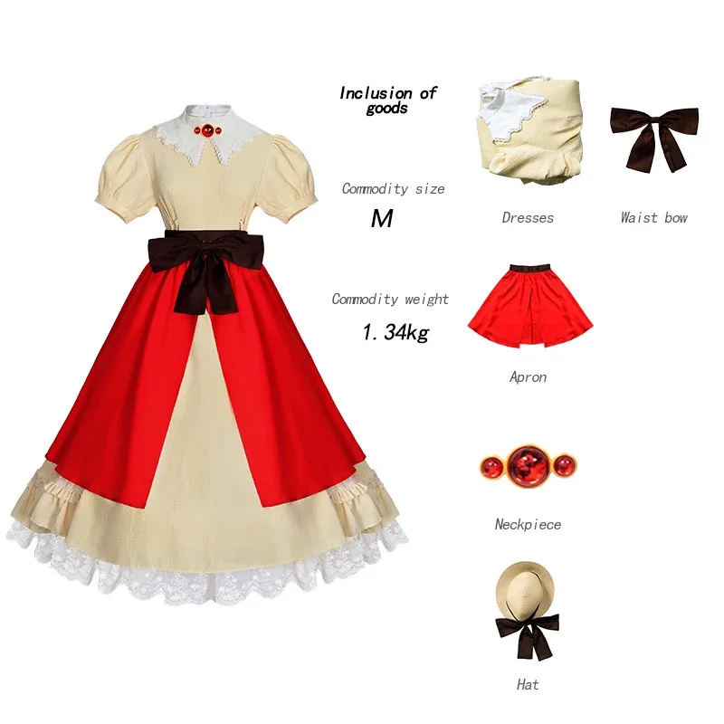 

Anime Cardcaptor Sakura Kinomoto Cosplay Costume Dress Hat Role Play Carnival Halloween Disguise mb.3