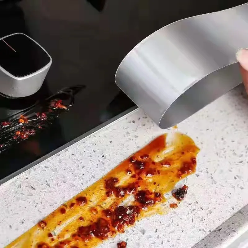 Aluminum foil tape, heat-resistant, kitchen oil resistant, easy to wipe, waterproof adhesive, stove gap anti mold adhesive