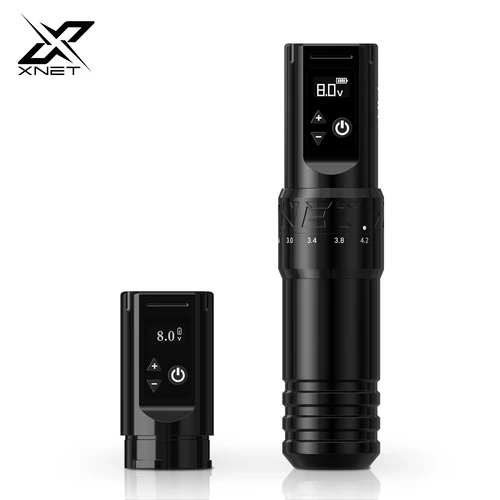 XNET T1 máquina de tatuaje inalámbrica pluma 7 golpes ajustables con potente Motor personalizado para maquillaje microplasty pluma para tatuaje 2025 nuevo