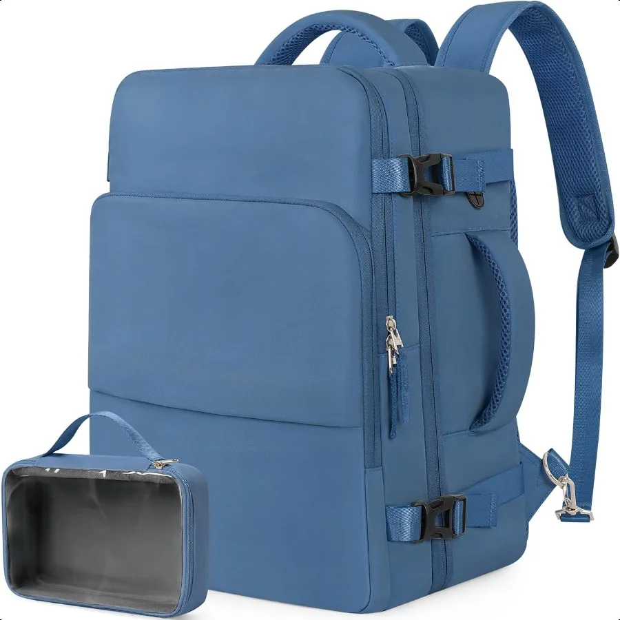 

Travel Laptop Hiking Backpack for Men Women Dark Blue