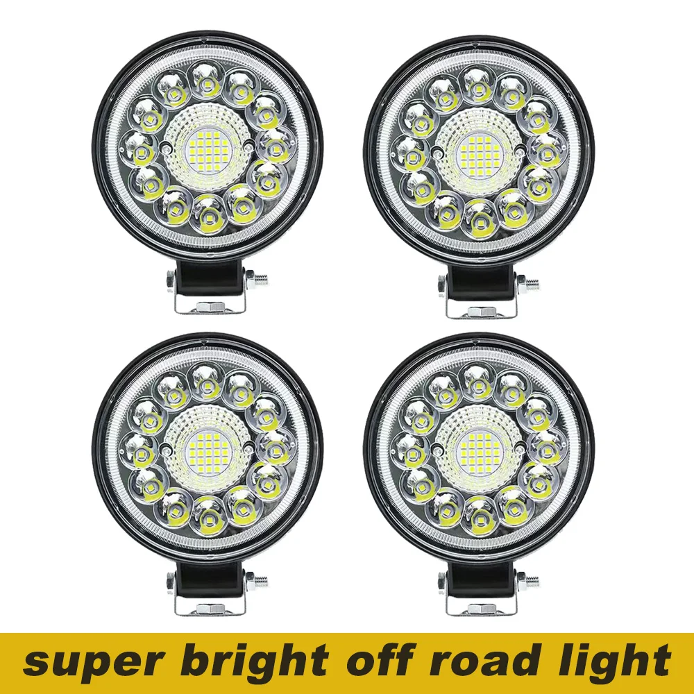 

New 4inch 99W LED Bar Offroad 4X4 Spotlight 12V 24V Work Light Bar For Jeep Truck Car Tractor SUV ATV Barra LED Headlights