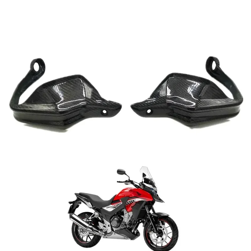 MOTO FOR HONDA CB500X CB500F CB500R Motorcycle Accessories Carbon Fiber Handlebar Guard Hand Protector