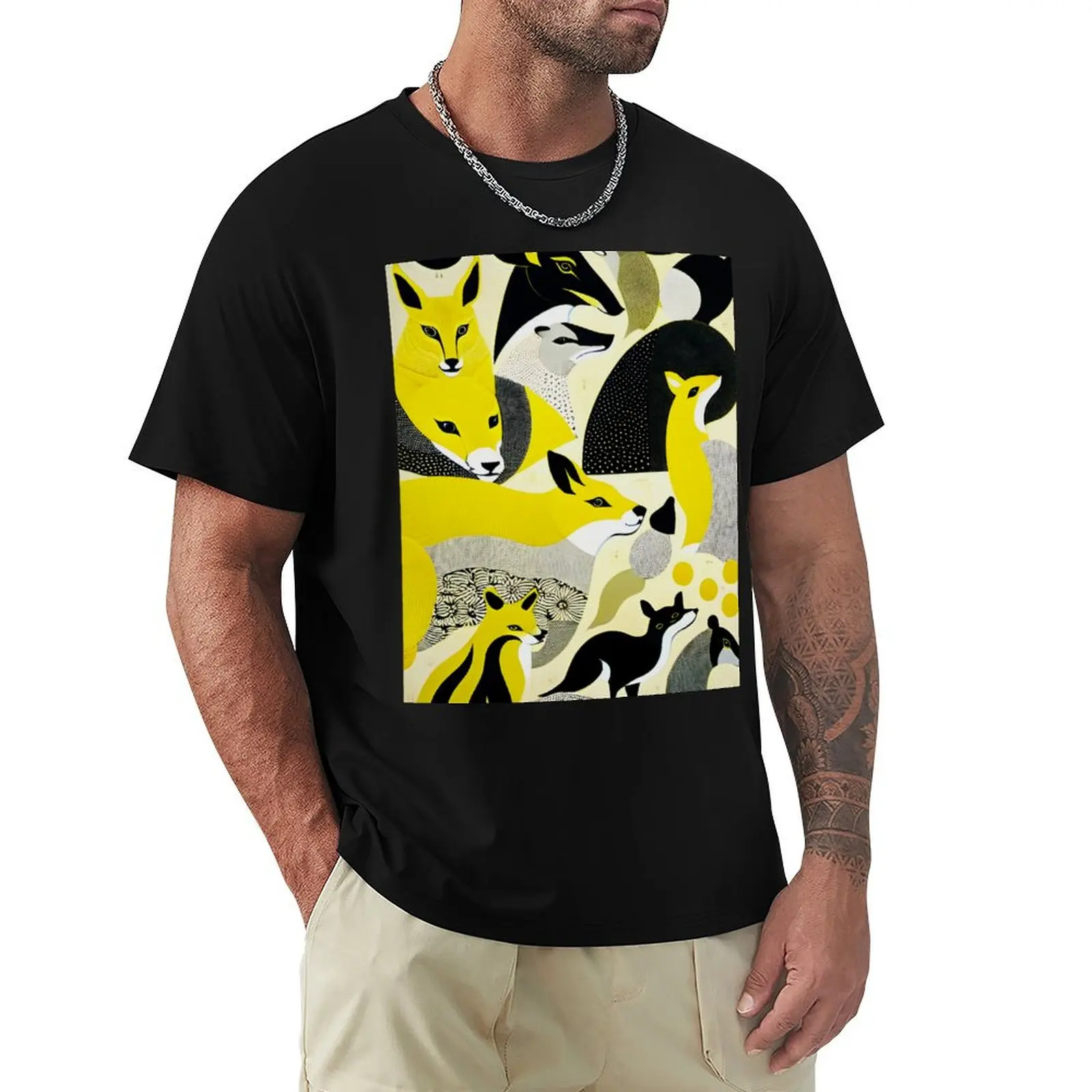 Canine Convergence T-shirt korean fashion sublime t shirt men