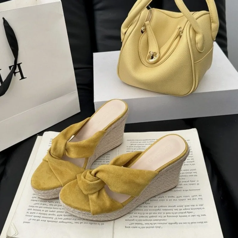 

Summer New Womens Shoes Fashion Retro Wedge Heel Sandals for Woman Comfort Vacation Casual Shoes Designer Shoes Zapatos De Mujer