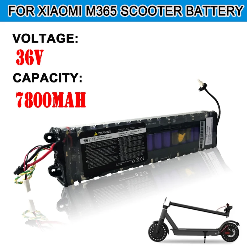 

M365 36V 7.8Ah 18650 Lithium Battery Pack 10S3P , Suitable for Xiaomi Mijia Special Battery