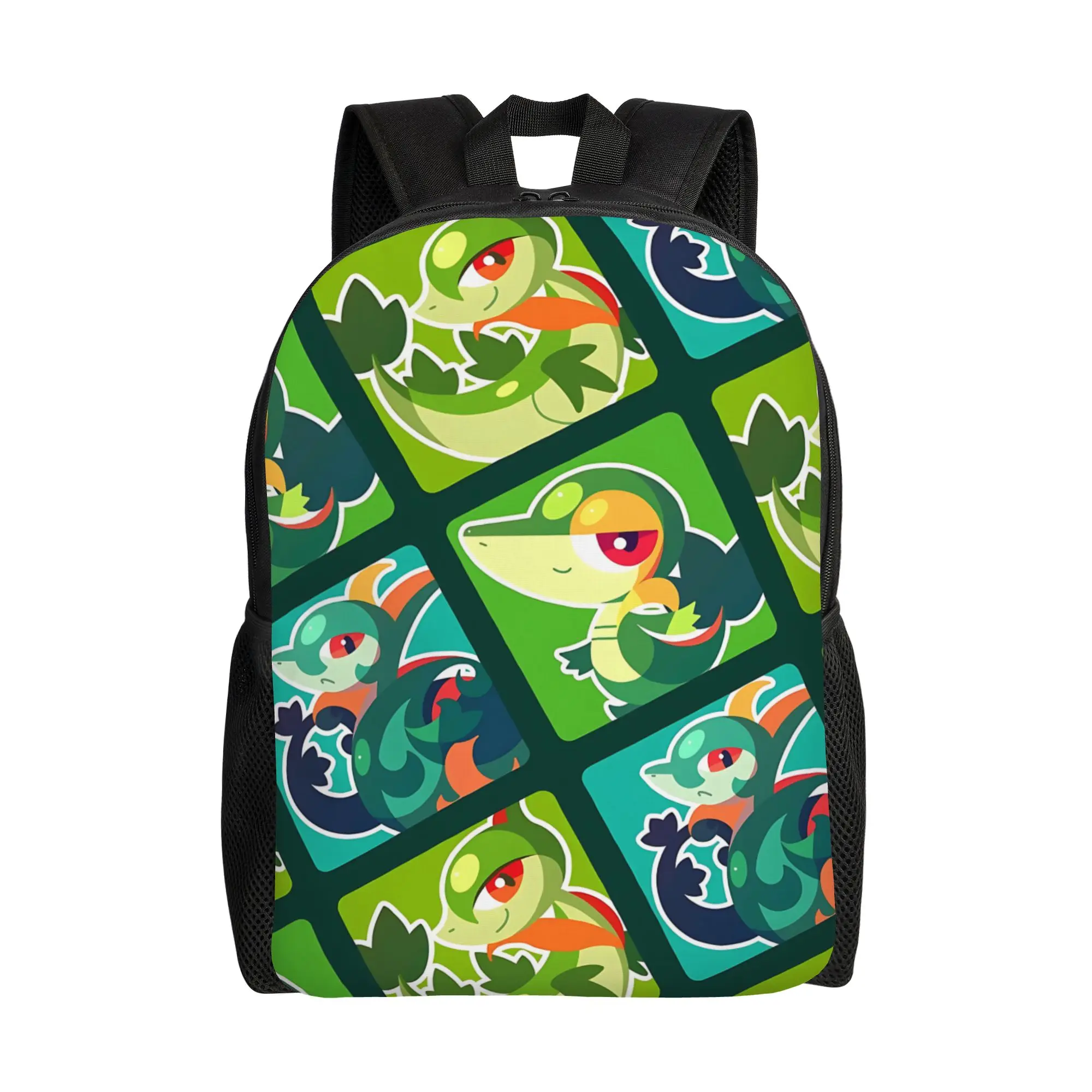 Fashion Cartoon Pokemon Theme Backpack ita bag  mochila Light Journey Retro Washable Rucksack