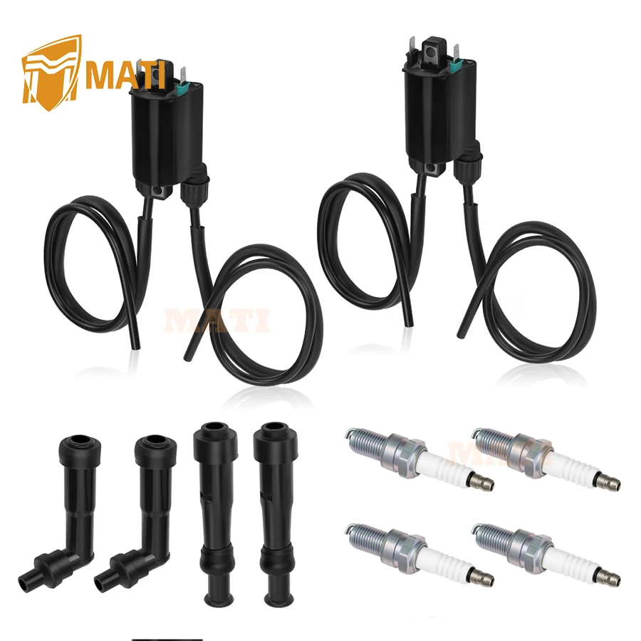 Ignition Coil Wire Cap & Spark Plug For Honda Nighthawk 750 CB750 1991-2003 O.E.M# 30510-KT7-013