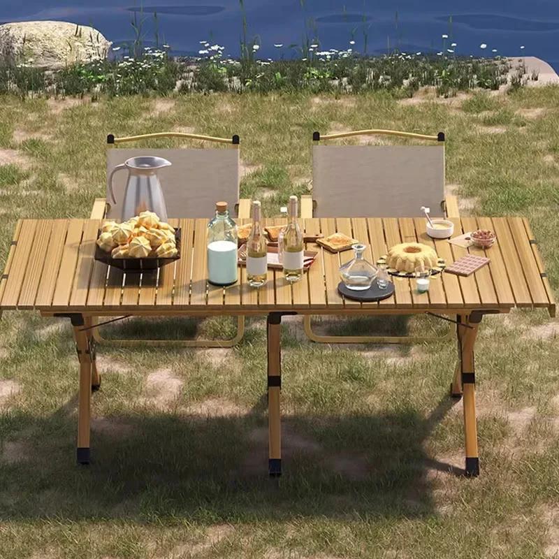 

A Garden Picnic Outdoor Table Camp Resistant Portable Folding Outdoor Table Modern Camping Mesa Dobravel Portatil Furniture