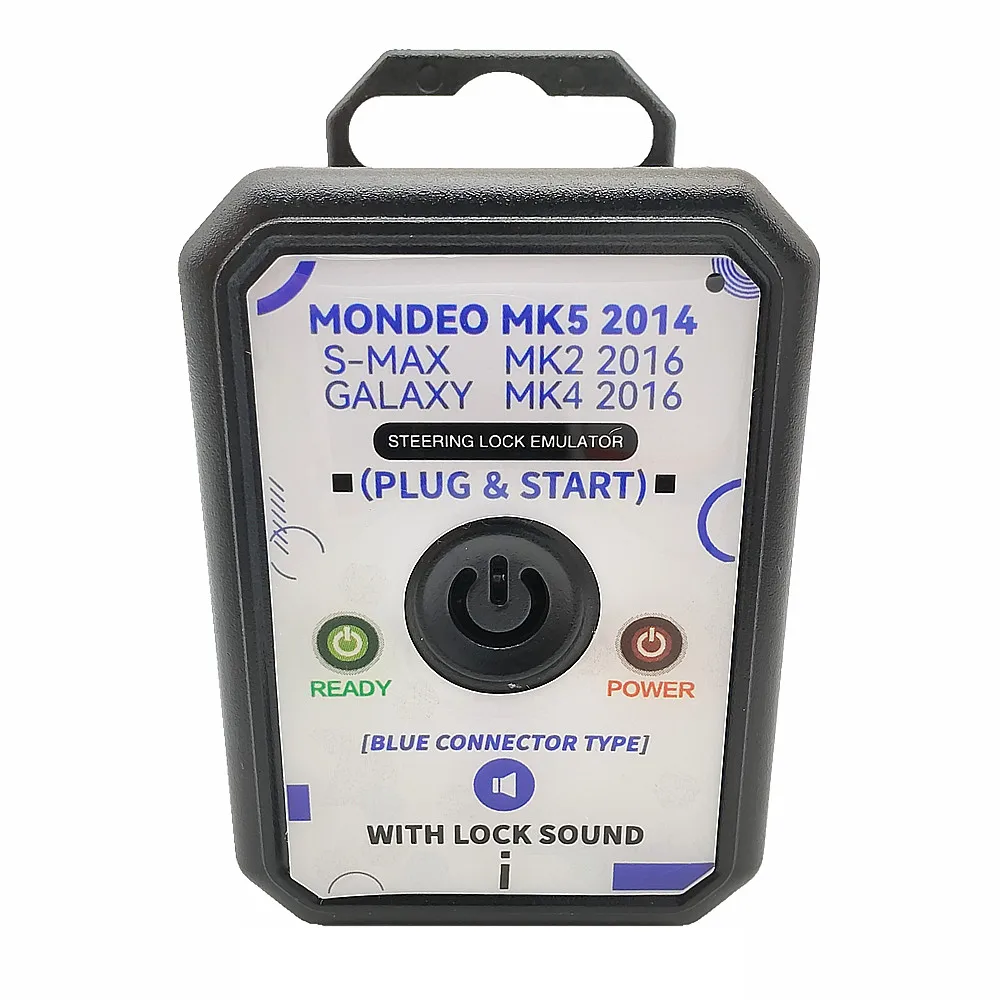 محاكي محاكي قفل التوجيه ELV لسيارة Ford Mondeo Fusion S-Max Galaxy - لا يتطلب برمجة مع صوت القفل
