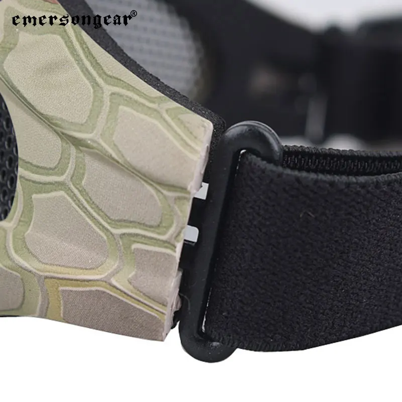 Emersongear Gafas tácticas de malla para casco Airsoft y protección - imagen 2
