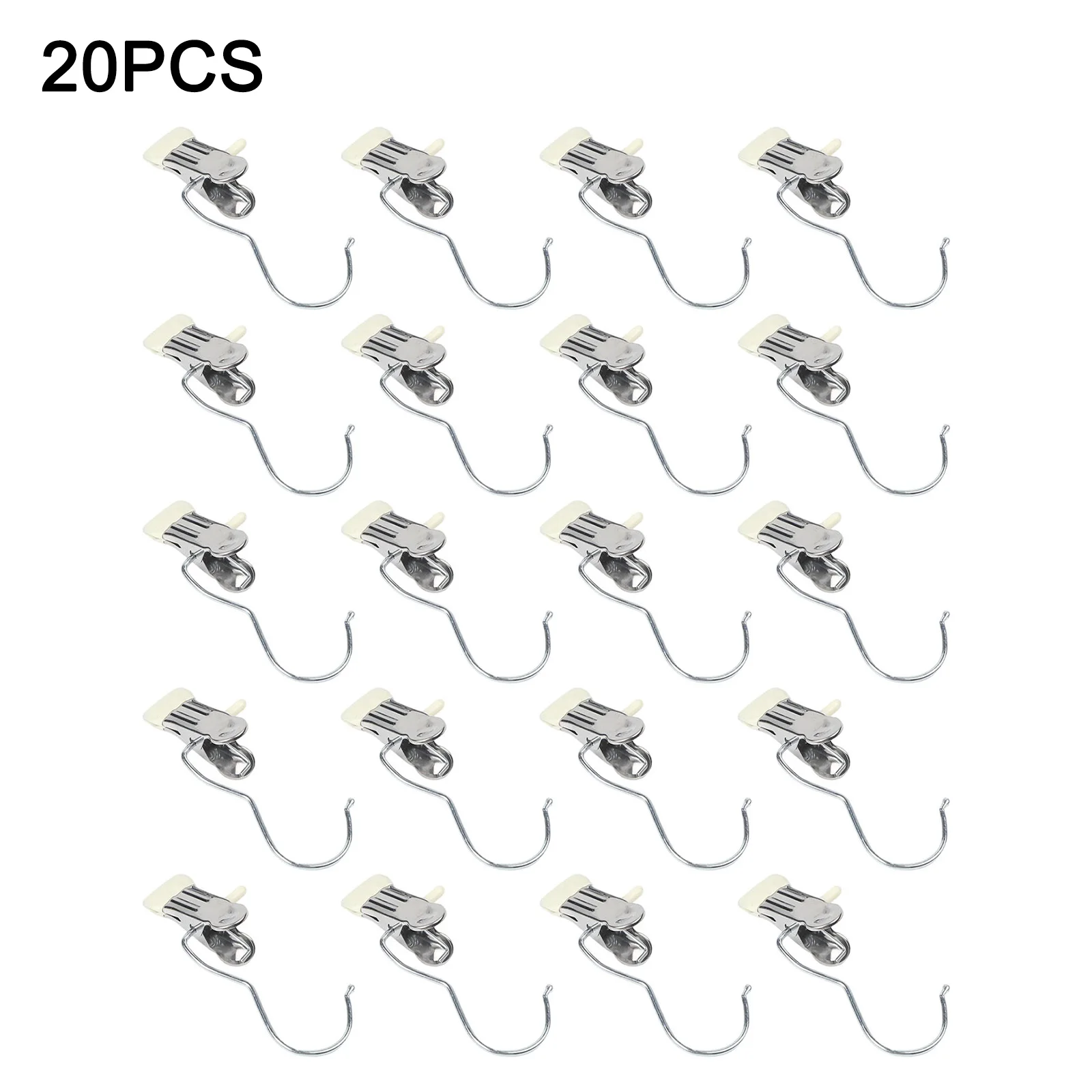 Garment 15*10*6cm Stainless Steel Clips Robust Material Strong Grip Mechanism Travel-friendly Clips Value Pack Of 20