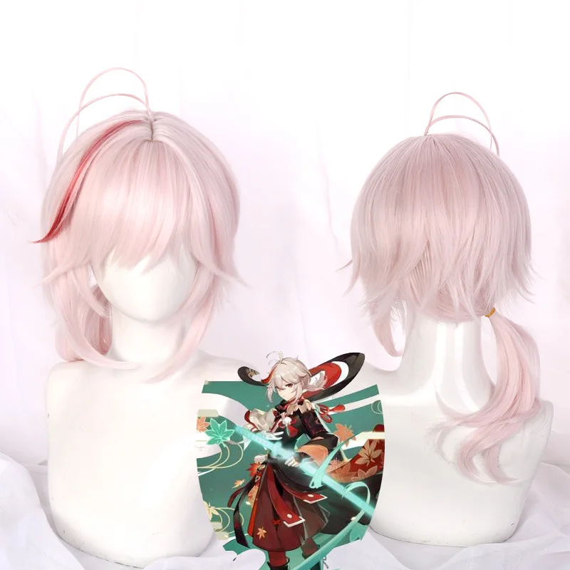

Genshin Impact Inazuma City Wanyu Xingchuan Парик для косплея с частично окрашенным персонажем