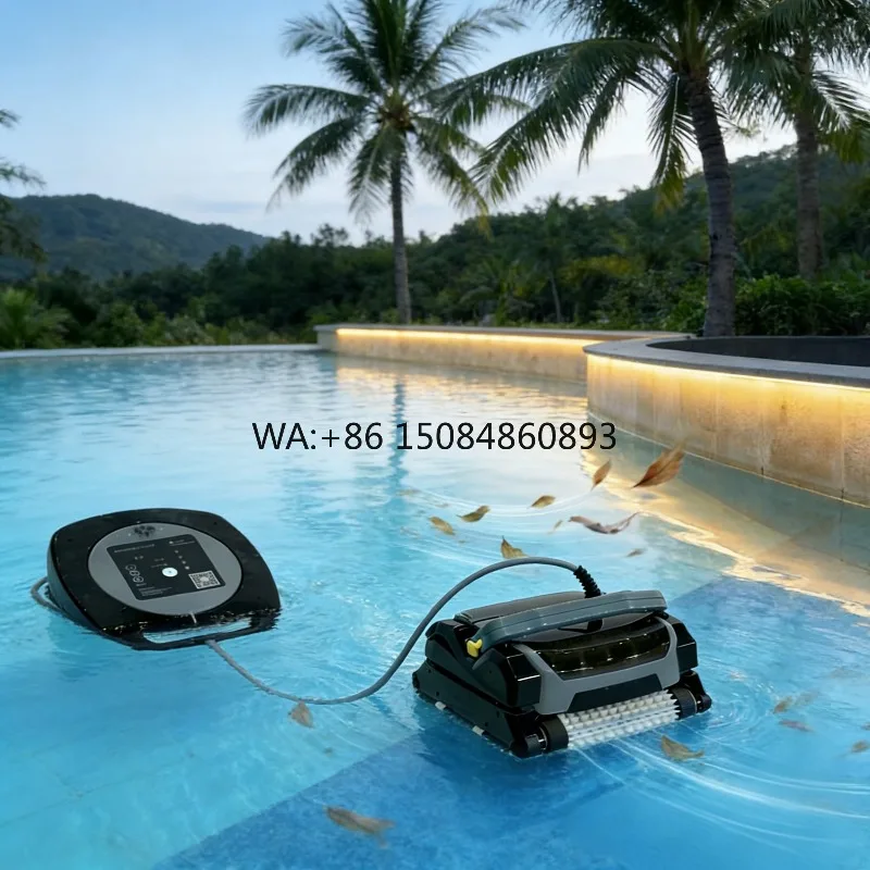 Gardeninggardening ToolsHigh-Performance Smart Cordless Robotic Pool Vacuum Automatic Robot Pool Cleanergardeninggardening Tools