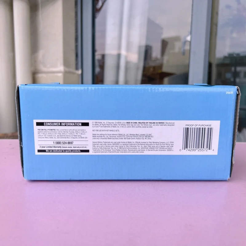 Nouveau véritable Hot Wheels Petty Racing Nascar Simulation modèle de voiture jouet passionné de voiture à collectionner cadeau de vacances en Stock