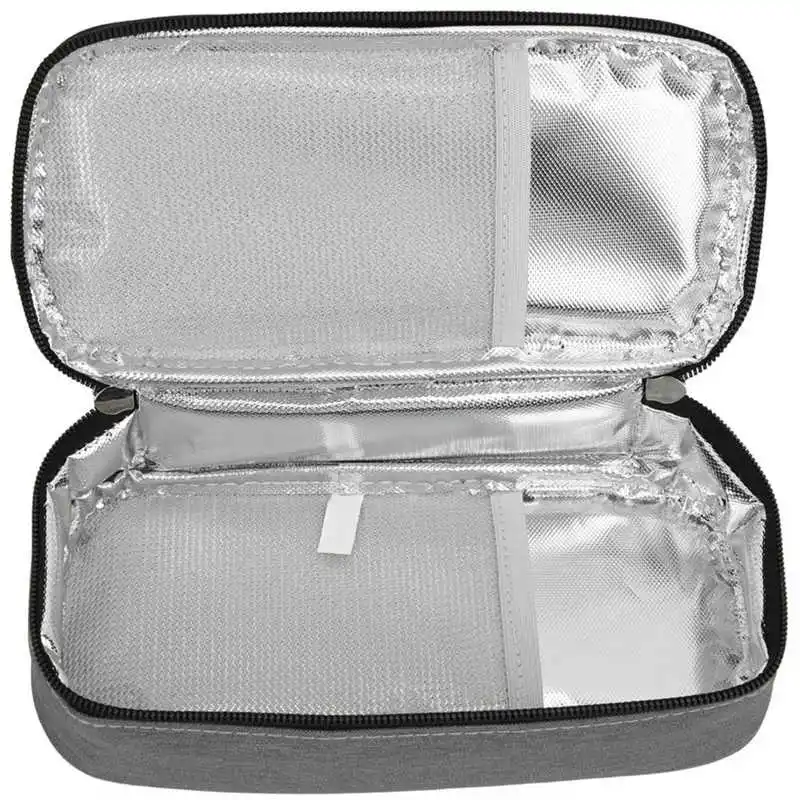 Insulin Refrigerated Box Portable Waterproof Medicine Ice Bag Cooler Cold Pack Insulin Storage Bag Freezer for Diabetic Patients