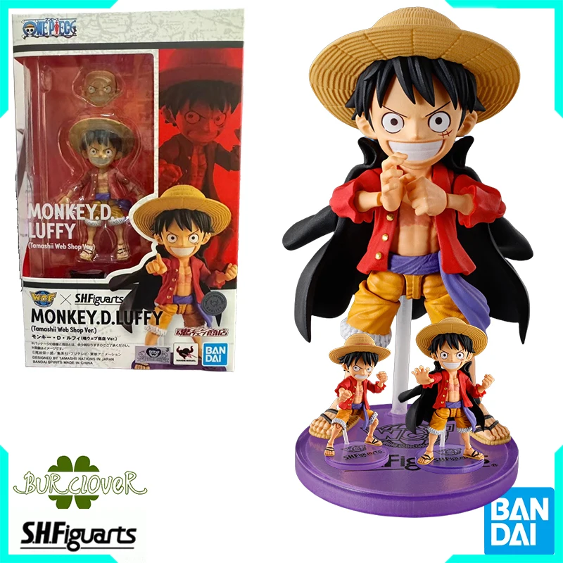 

Bandai Genuine One Piece WCF × S.H.Figuarts Monkey D. Luffy Anime Action Figure Toys For Boys Girls Kids Christmas Gift