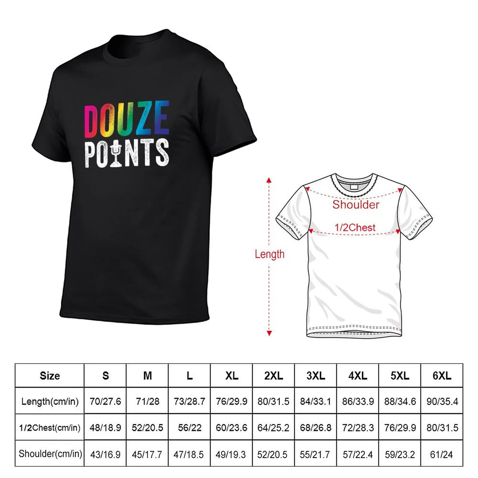 Douze Points T-Shirt customs cute tops customizeds plus size tops t shirts for men graphic