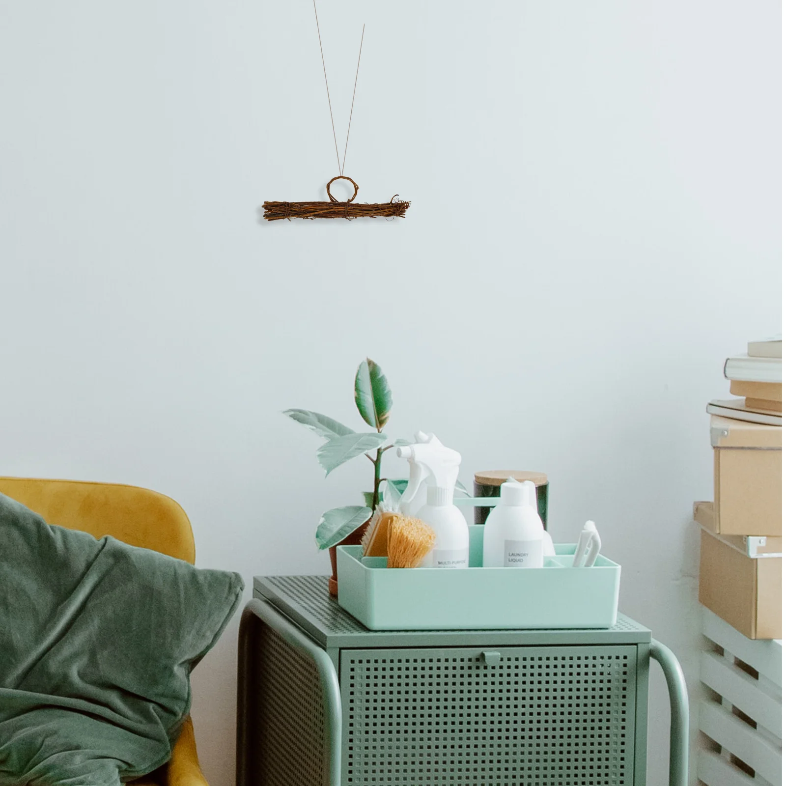 

Natural Rattan Wreath Frame Hanger Shape DIY Craft Floral Wreath Hoop Home Garden Xmas Party Decoration Rattan Frame