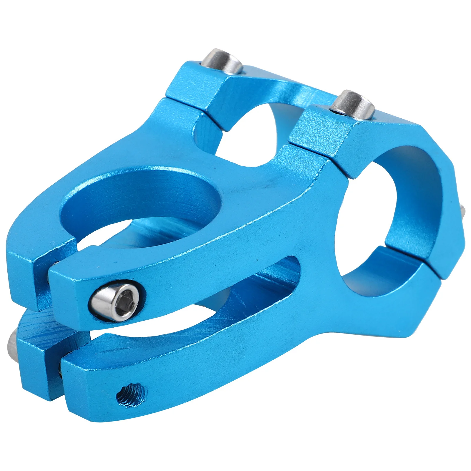 

Bike Handlebar Stem Riser Aluminum Alloy Material Long Lasting Practical Design Suitable Various Bicycles Stable Steering