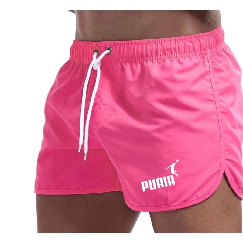 

Men'S Quick Drying Beach Shorts Summer Casual Sports Trunks Comfortable Surf Exercise Fitness Swimming Pants
