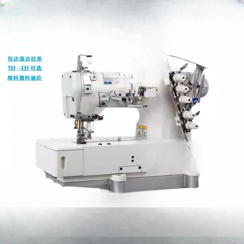 500 three-needle five-thread interlock sewing machine, cancar interlock double-needle