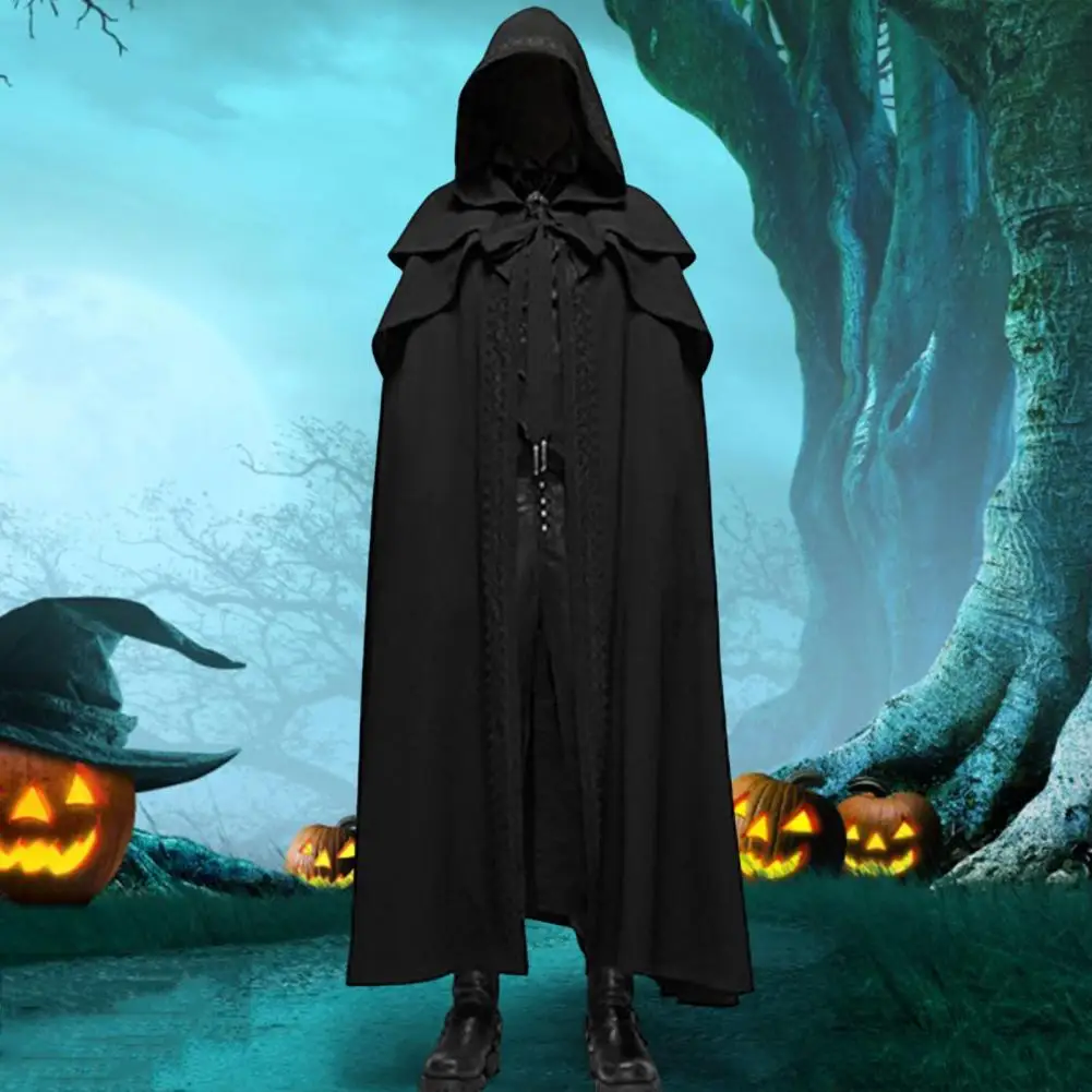 Retro Men Tail Coat Casual Steampunk Men Tail Coat Comfortable Halloween Cosplay Cloak Steampunk Tail Coat for Men for Halloween