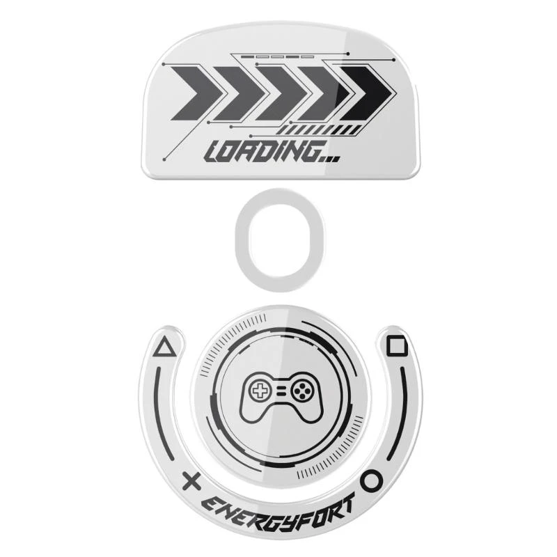 Ножки для мыши из закаленного стекла, коньки для мыши с закаленным стеклом, скользящая наклейка для игровой мыши для GPW 2, изогнутая ножка для мыши