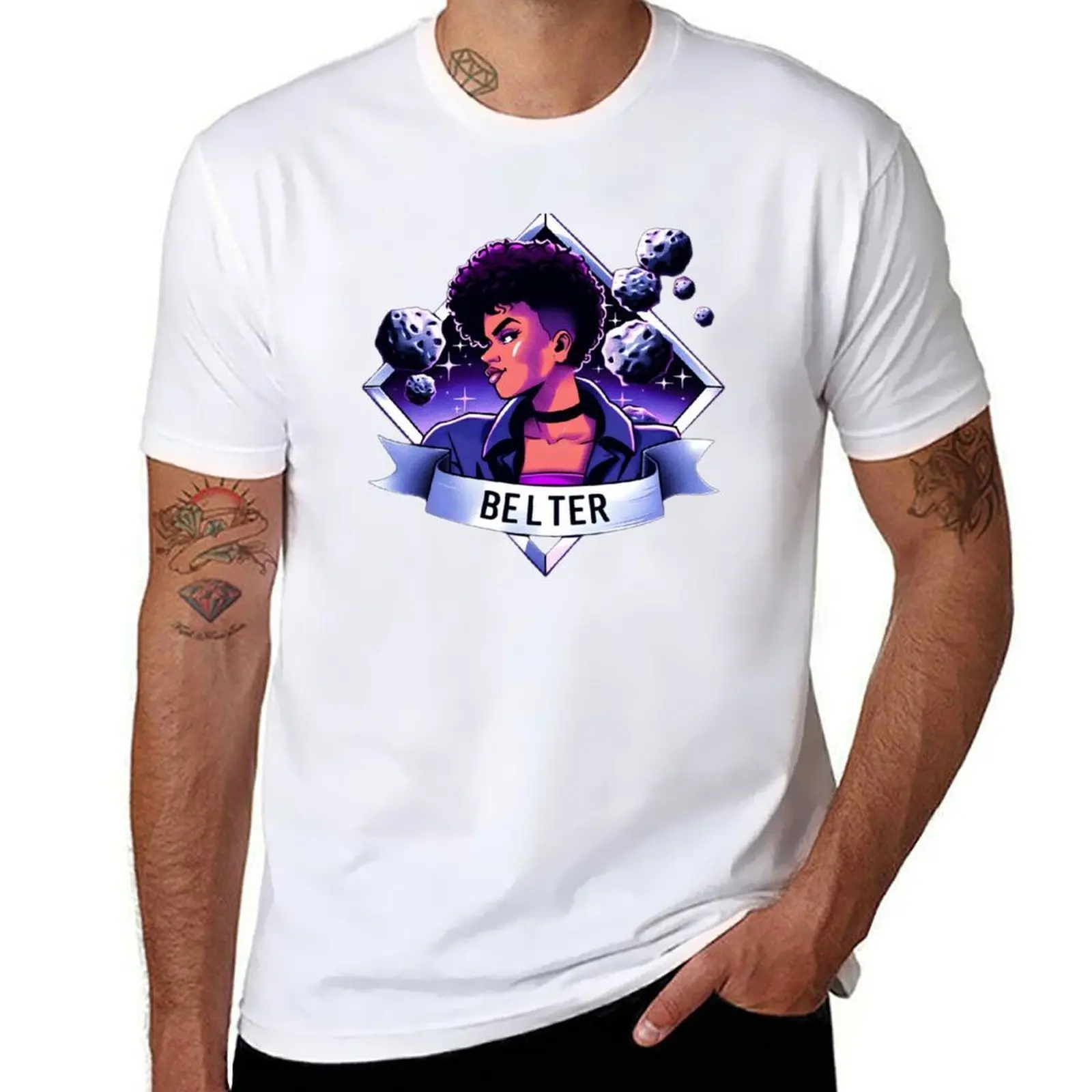 

Belter Space Engineer - Sci-Fi T-Shirt t shirts for man cotton men t shirt cotton 100% T-Shirt