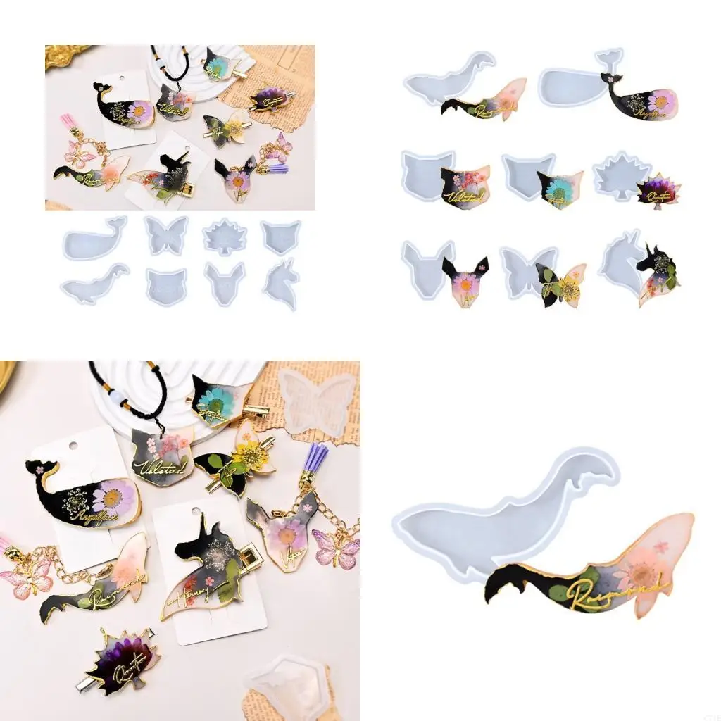 

Creative Animal Silicone Mold For Handmade Jewelry Art Crafting Reusable Mold