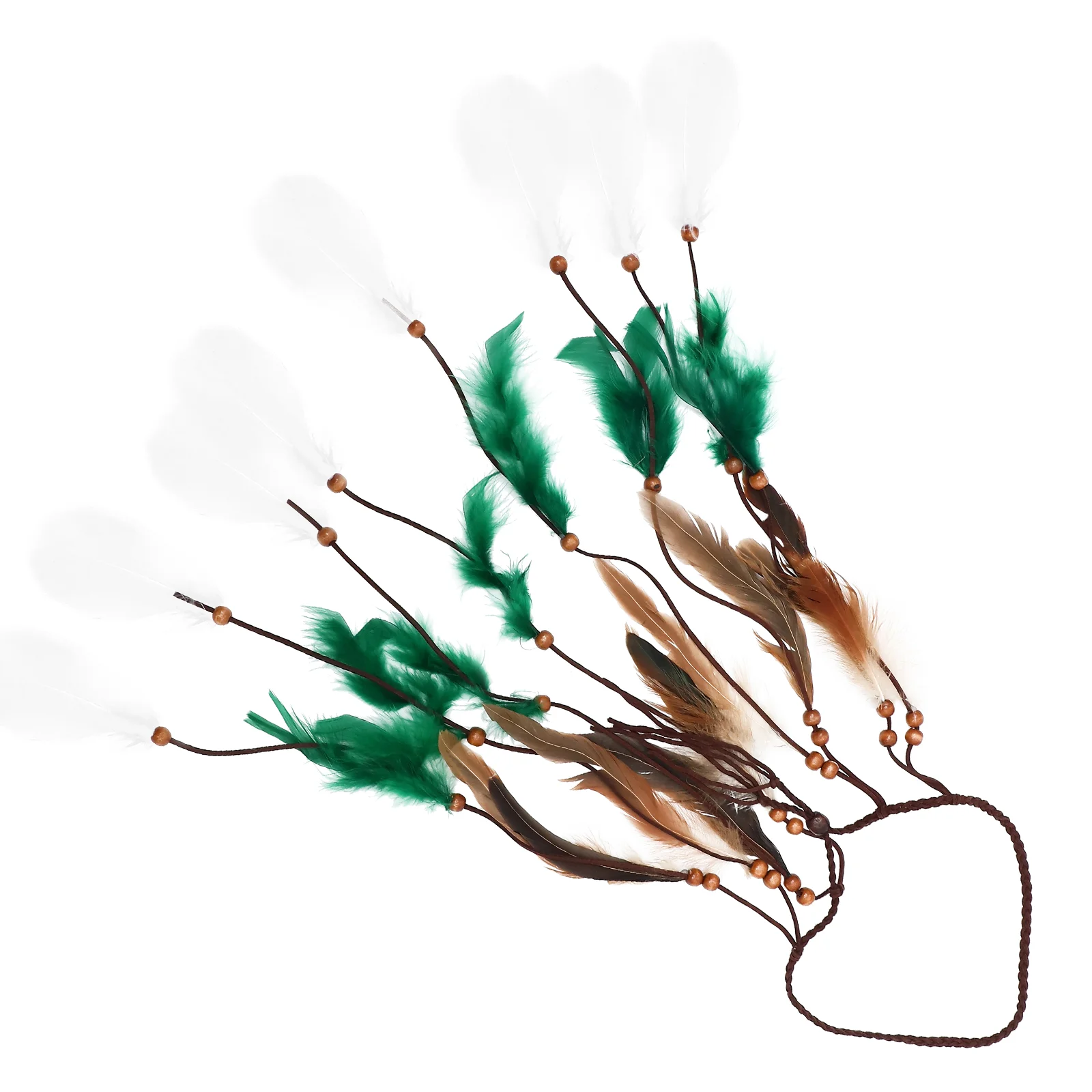 Feather Headband Bohemian Hairband Headbands for Girls Decorative Plumage Women Party Headgear