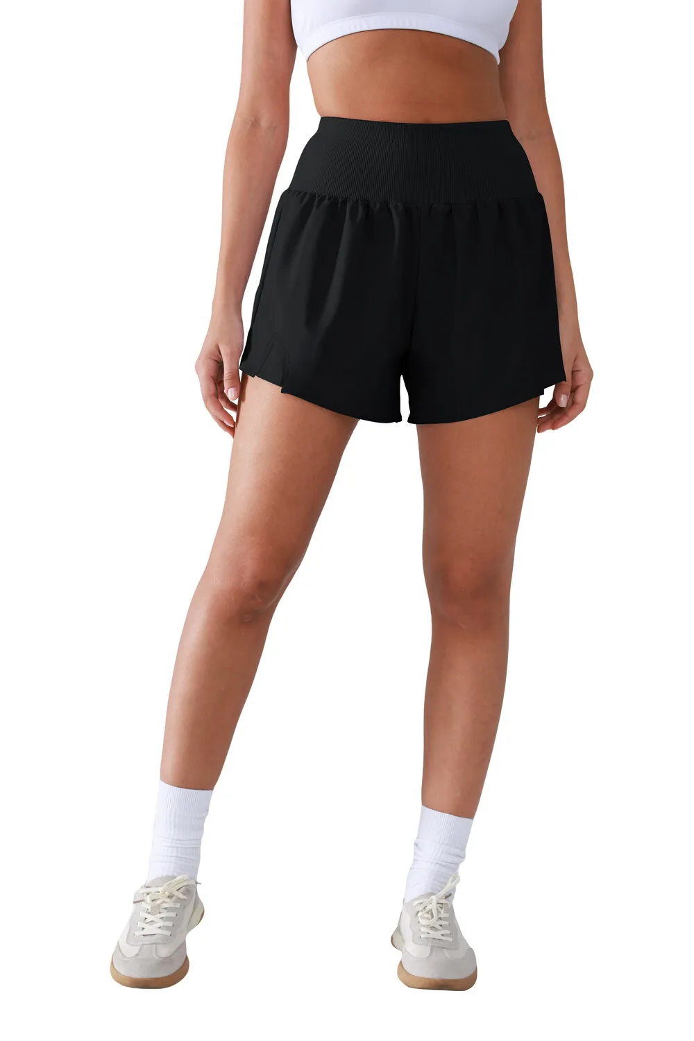 Short de Sport pour femmes, Short de course à Double pont, bas de Yoga respirant, pantalon court d'été, d'entraînement physique, de Jogging