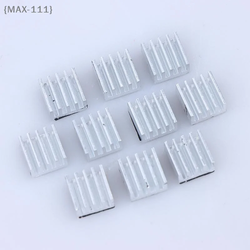 【F2-MAX111】10pcs A4988 Stepper Driver Heat Sink Aluminum HeatSink Cooling Radiator 3D Printer Parts A4988 Dedicated Heatsink