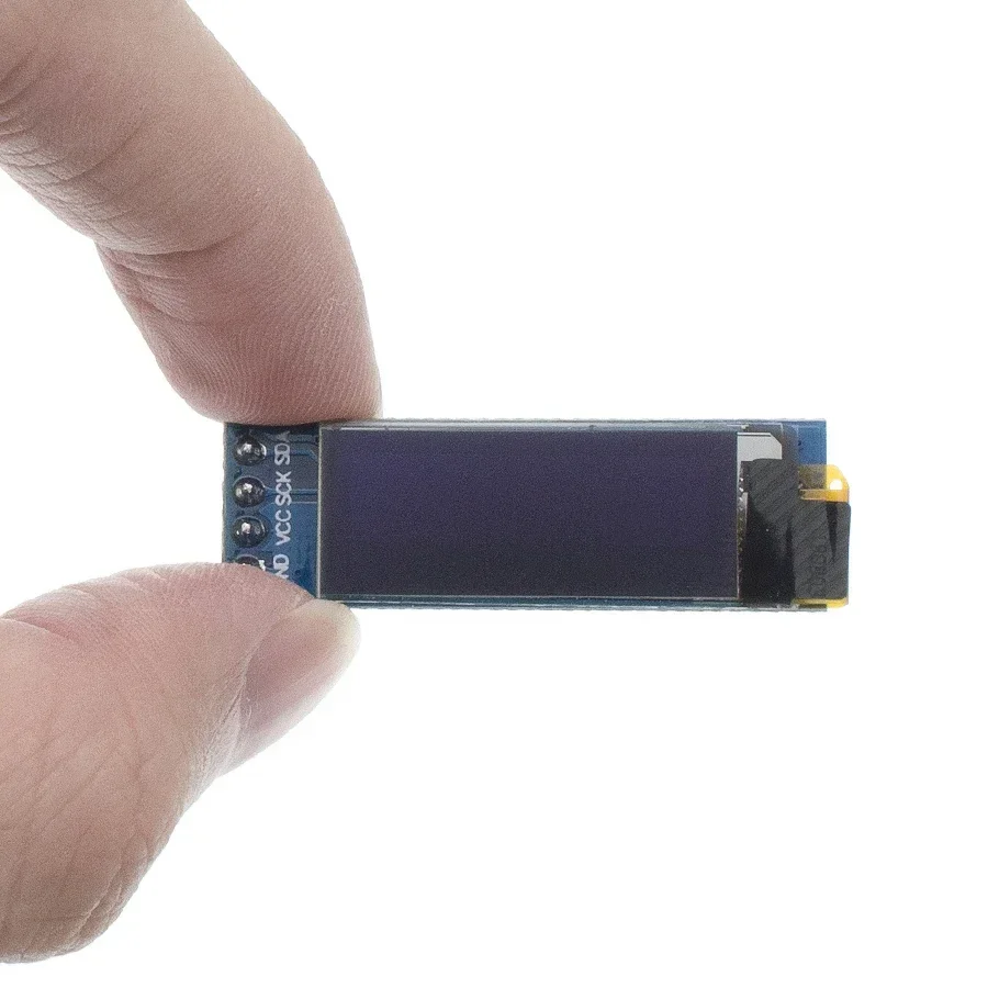0,91-calowy moduł OLED 0,91-calowy biały niebieski 128X32 Wyświetlacz LCD LED 0,91-calowy IIC Komunikacja dla Arduino