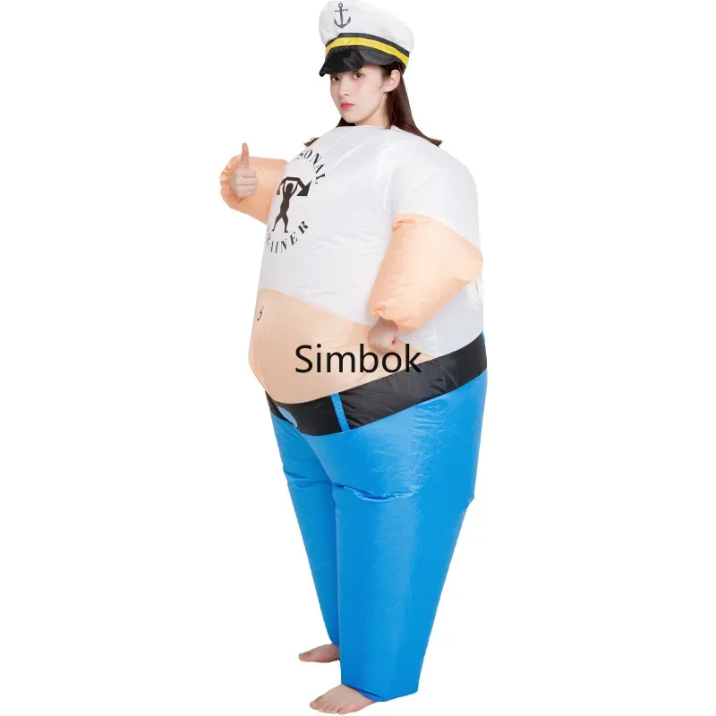 

Inflatable Costume Funny Cartoon Doll Clothing Suit Adult Men Women Halloween Carnival Birthday Party