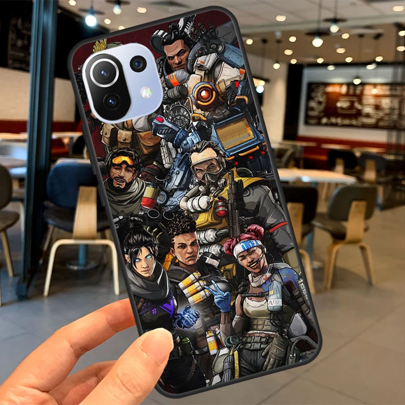 Apex Legends For POCO F5 Pro X4 F4 GT C40 M5s F3 X3 X5 Pro Case For Xiaomi 13 12 Lite 12T 11T Pro Cover 