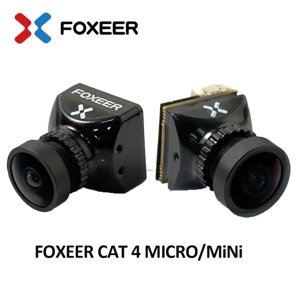 

FOXEER Mini/Micro Cat 4 1200TVL Starlight FPV камера с низкой задержкой и низким уровнем шума PAL/NTSC для RC FPV Racing Drone