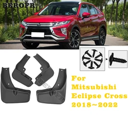 Mudguards For Mitsubishi Eclipse Cross 2017-2020 2019 2020 Fender Front Rear Mud Flaps Guard Splash Car Styling