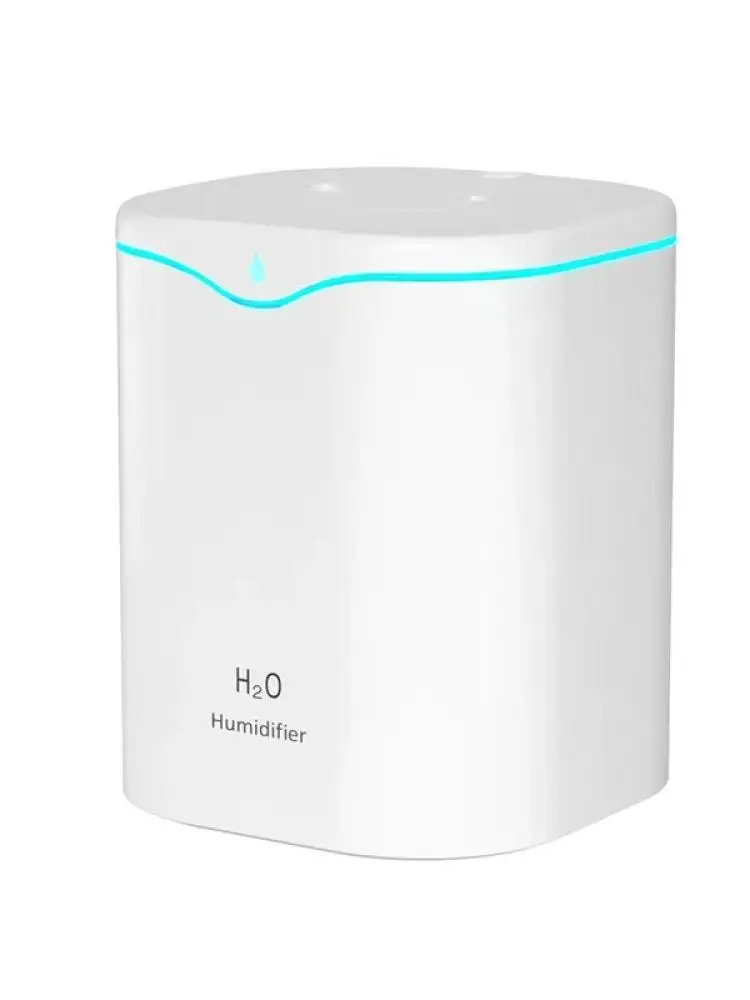 Humidificateur d'air USB 2000ML, Double Port de pulvérisation, huile essentielle, aromathérapie, brumisateur frais, purification pour le bureau et la maison