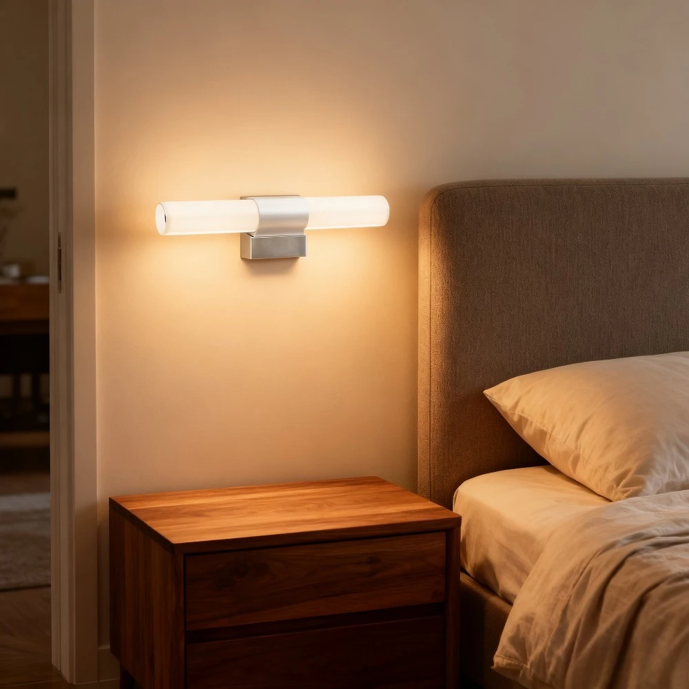 Joyinled Moderna LED Specchio Luce Striscia Acrilico Bagno Vanity Illuminazione con Lampada Bianca Fredda Comò Camera da Letto Lampada da Parete per Interni