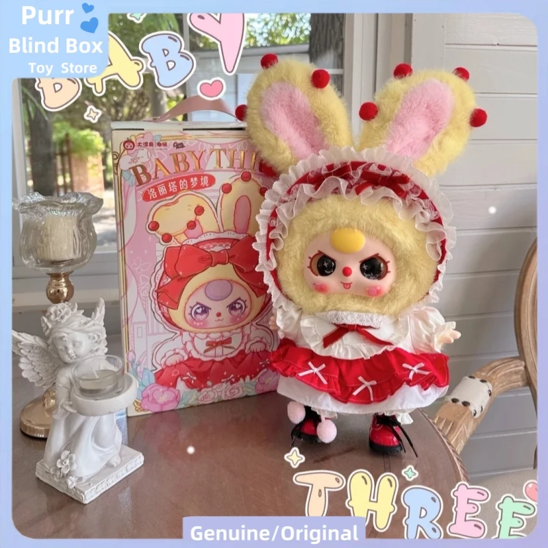 

Authentic Baby Three 400% Lolita'S Dream Series Blind Box Kawaii Vinyl Plush Toy Hot Room Decor Doll Mystery Box Birthday Gifts