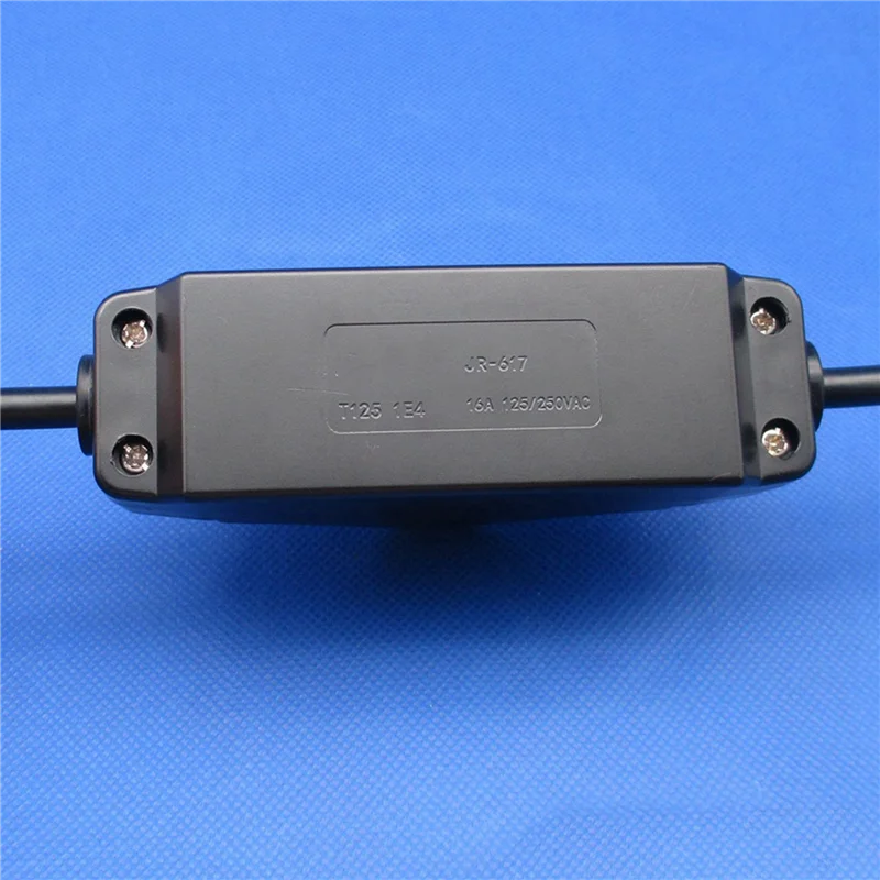 

2025 Hot Style 3X 30A 220V JR-617 Waterproof Line Medium Switch Line Switch Flat Round Line Silver Contact Double Cut Dust-Proof