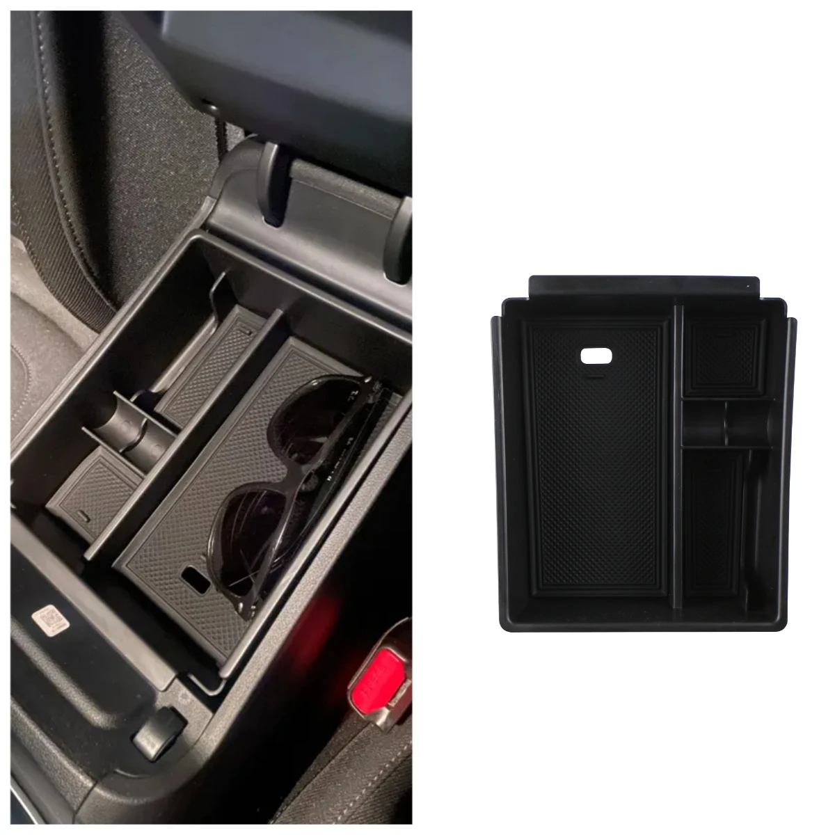 Caixa de armazenamento do console central automático bandeja de armazenamento para hyundai tucson nx4 2021 2022 2023 acessórios interiores automóveis