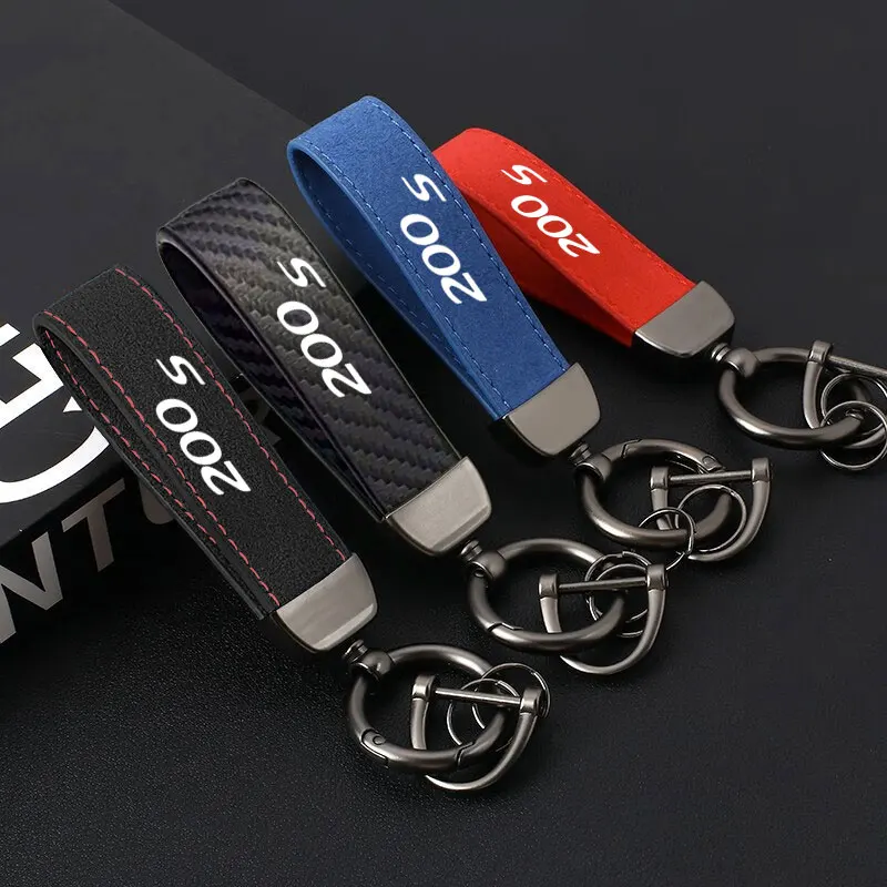 

Car Key Chain Rings Metal Suede Keychain Auto Keyring Fashing Decoration Universal For Chrysler 200s Car Accessories Universal