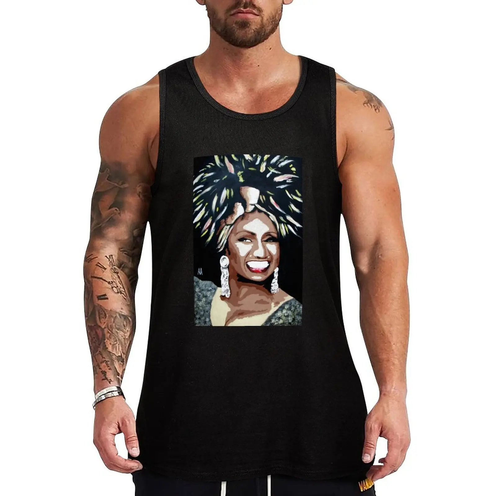 Camiseta sin mangas Azucar, informal, para vacaciones, playera sin mangas, holgada, para la playa