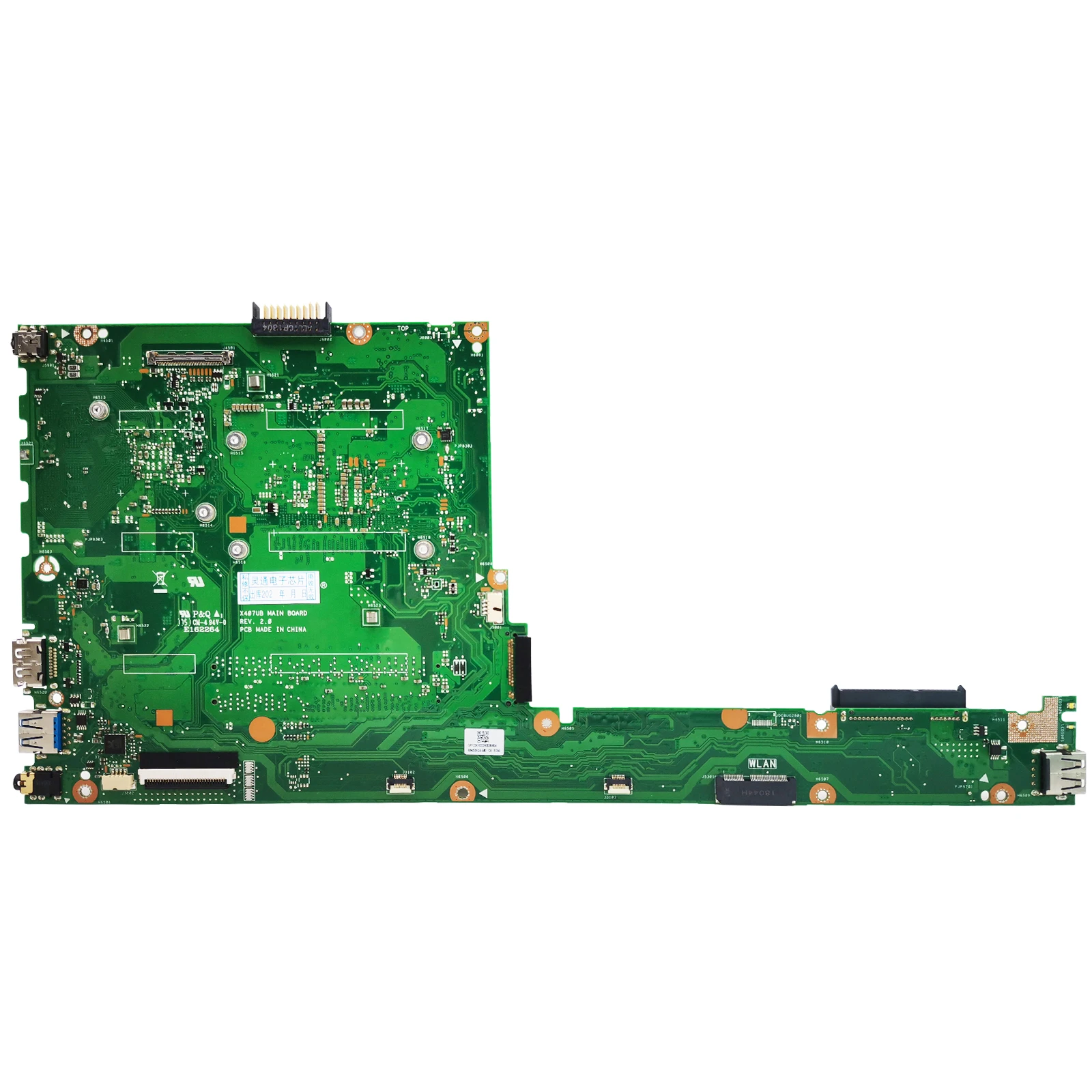 X407UB Notebook Mainboard For ASUS A407UF F407U X407UF F407UB A407U F407UF Laptop Motherboard CPU I3 6th Gen