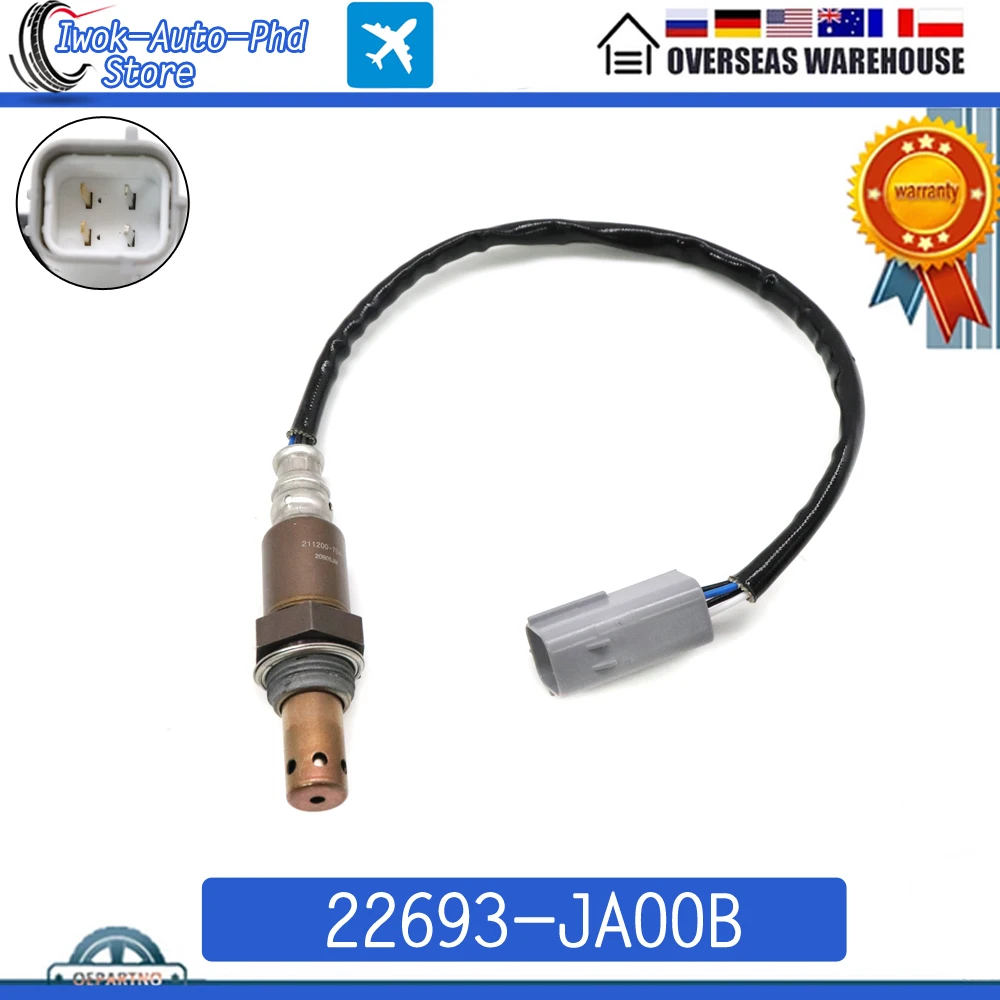 22693-JA00B Car Lambda Probe Air Fuel Ratio O2 Oxygen Sensor For Nissan Altima Rogue X-TRAIL NAVARA 2.5L L4 Upstream 234-9073