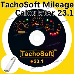 TachoSoft Mileage Calculator 23.1 diagnostic pour voiture inspection tools tachosoft 23.1 Diagnostic software Repair equipment