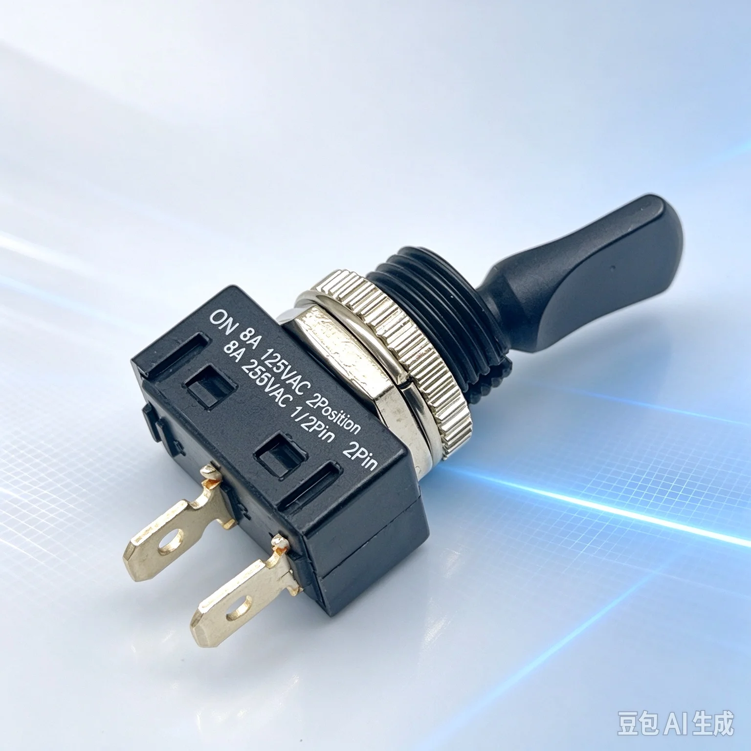 Miniature for SCI R13-412 Toggle Switch 2Position 2Pin 8A125VAC  10pcs
